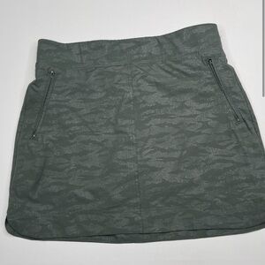 Orvis Skort Shorts Skirt Camo Green Preppy Y2K Golf Tennis Summer Beach Vacation